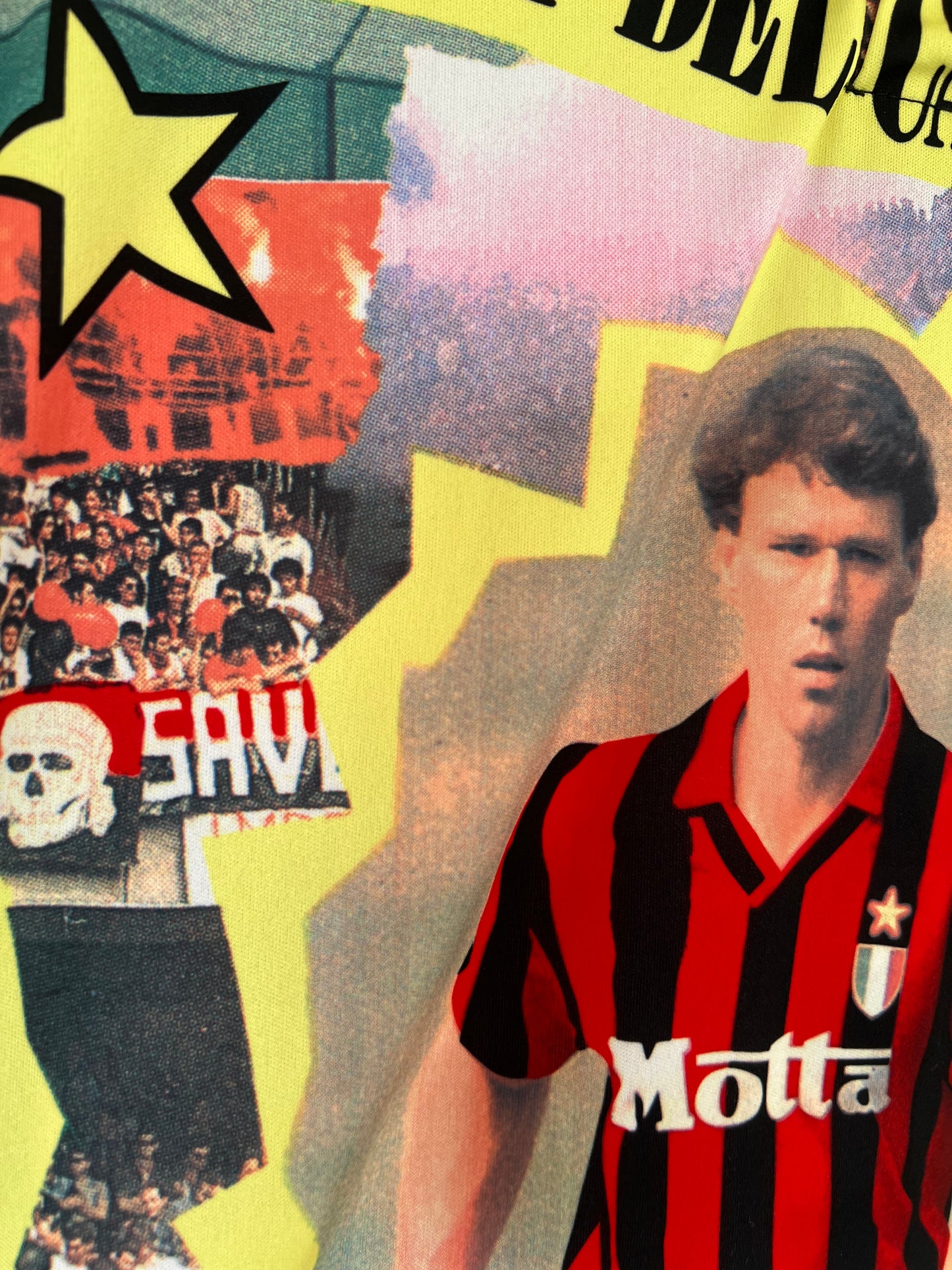 90er FANTRIKOT AC MILAN VAN BASTEN M