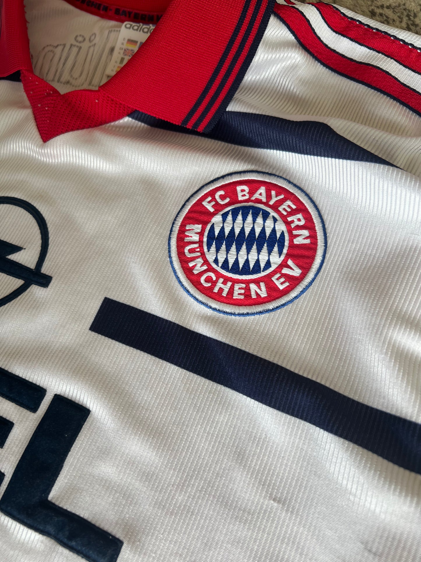 BAYERN MÜNCHEN AWAY 99/00 JANCKER XL