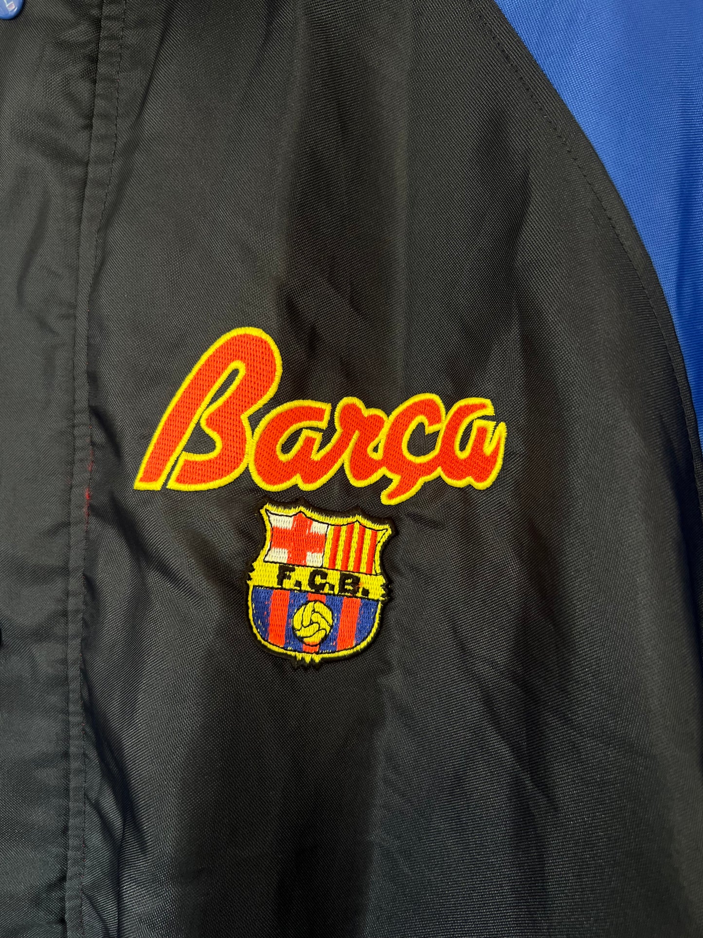 FC BARCELONA VINTAGE WINDBREAKER KAPPA L