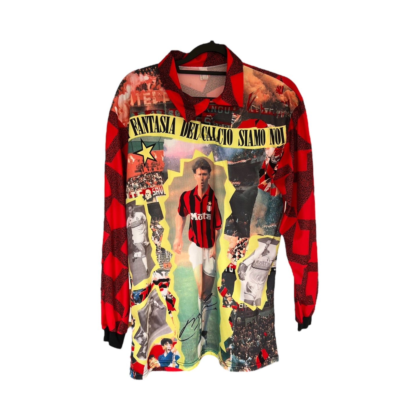 90er FANTRIKOT AC MILAN VAN BASTEN M