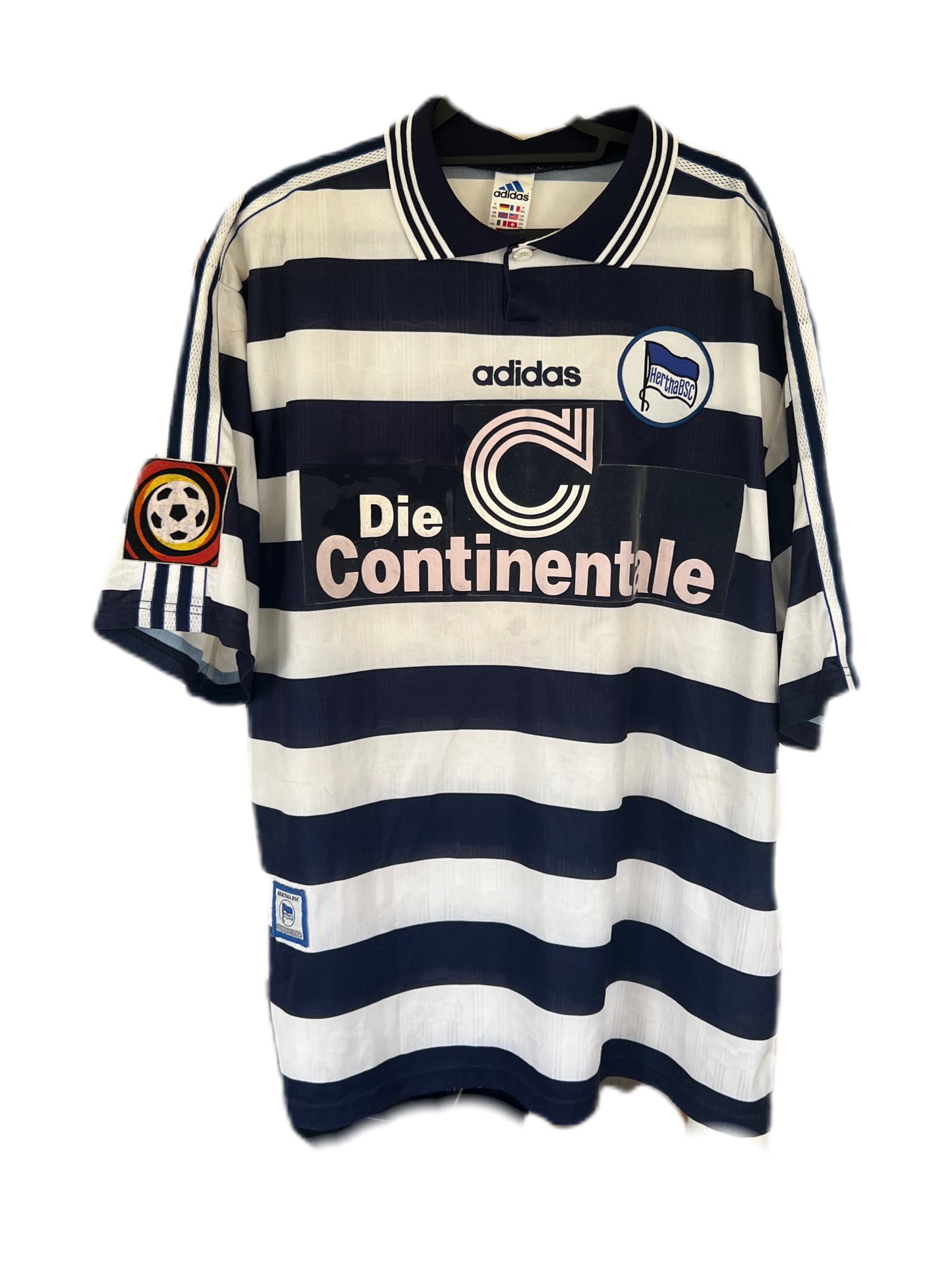 HERTHA BSC HOME 1998 ADIDAS SVERRISSON